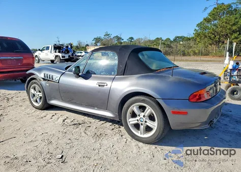 2000 BMW Z3 2.3 z USA, uszkodzony, nr VIN 4USCH9342YLG04133
